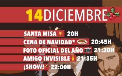 Cena de Navidad y amigo invisible 2018