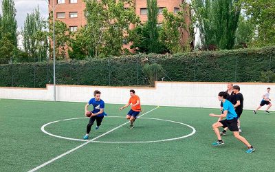 Flag Football en el colegio mayor