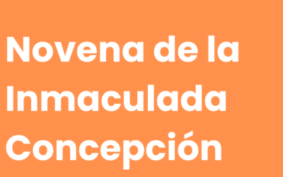 Novena Inmaculada Concepción
